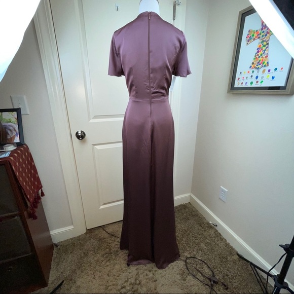 Show Me Your MuMu Rome Twist Gown Dusty Rose XS - Picture 9 of 17